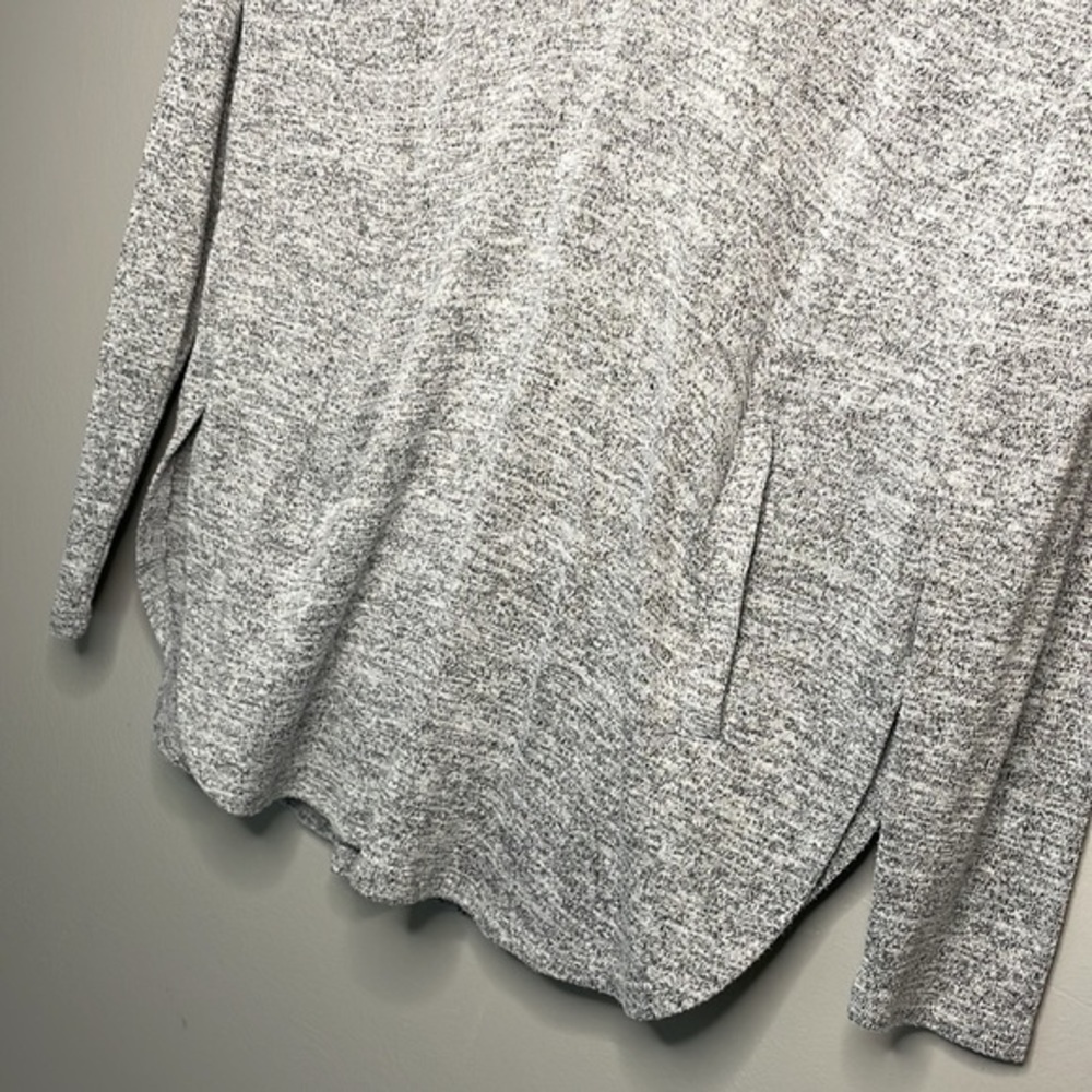BANANA REPUBLIC | Women’s Gray BANANA REPUBLIC Hooded Long Sleeve Shirt Size XS - Picture 6 of 8